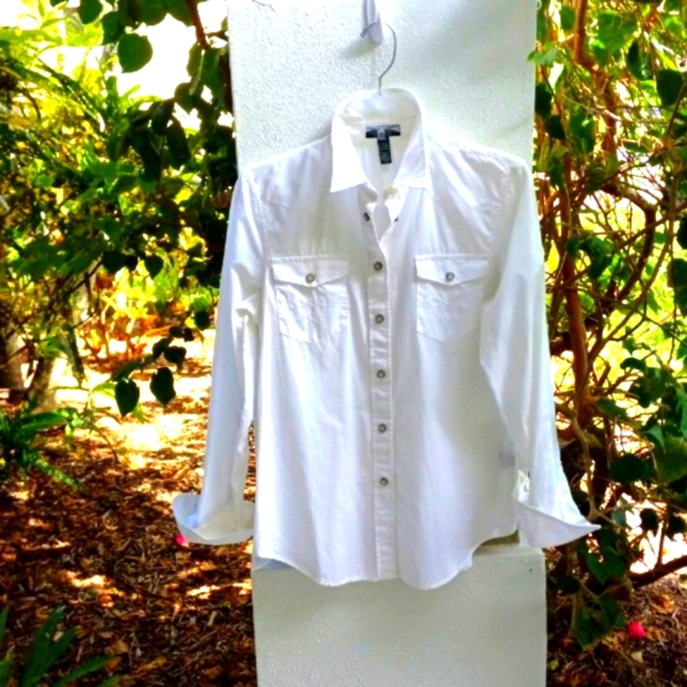 Ralph Lauren Cowgirl Poplin Shirt M